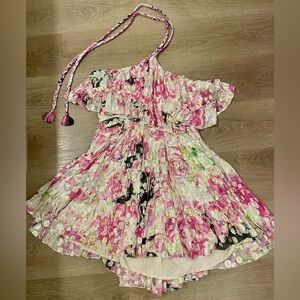 Rococo Sand Tessa Dress in Black and Pink